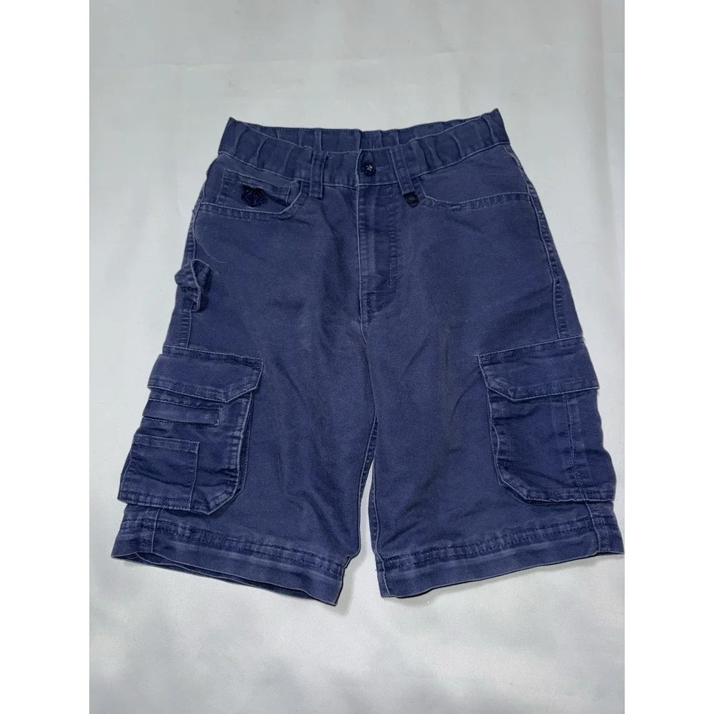 Cub Scouts‎ America Nylon Uniform Shorts Blue Cargo BSA Youth Size 6/7